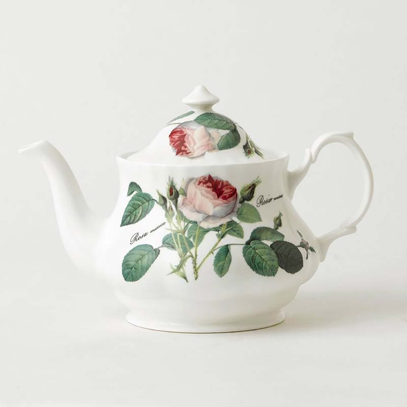英国 RK | Redoute Rose 浪漫浅玫瑰1000ml花茶壶 - 茶具/茶杯 - 瓷 多色