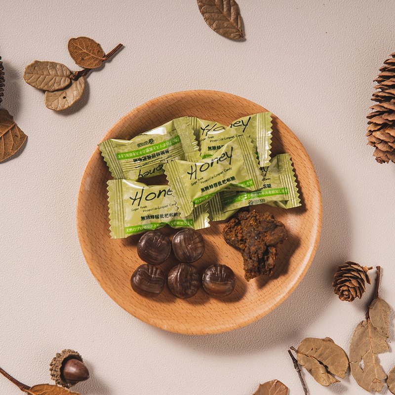 蜜蜂故事馆 无糖蜂胶枇杷喉糖 - 零食/点心 - 新鲜食材 绿色