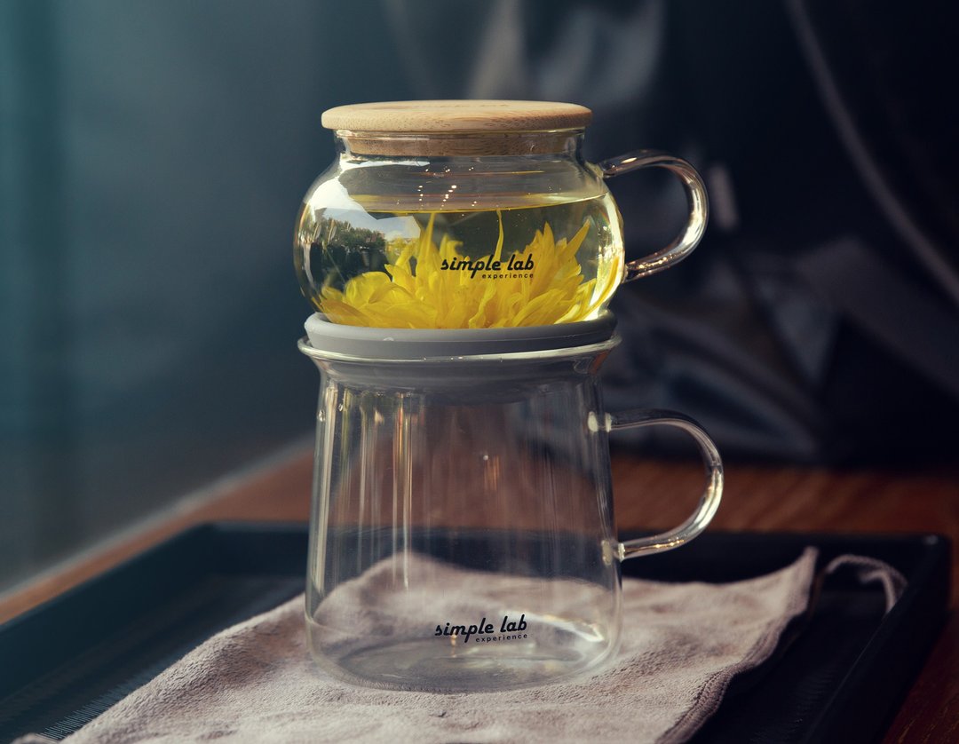魔法泡茶AIRO 气压密封耐热玻璃功夫茶具套装|易洁 - 茶具/茶杯 - 玻璃 透明