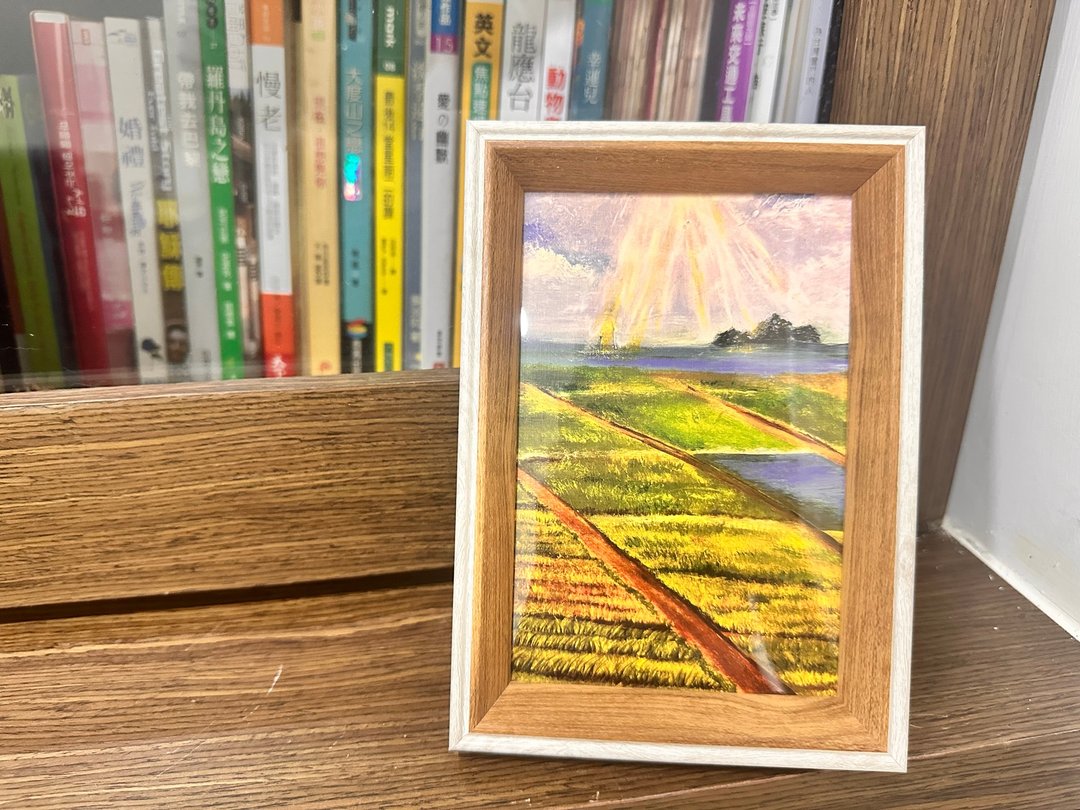 意树学院—原创油画相框 放远田野 - 画框/相框 - 其他材质 多色