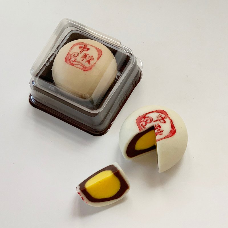 2020中秋专属─【A】一轮明月香皂(单入) - 肥皂/手工皂 - 植物．花 白色