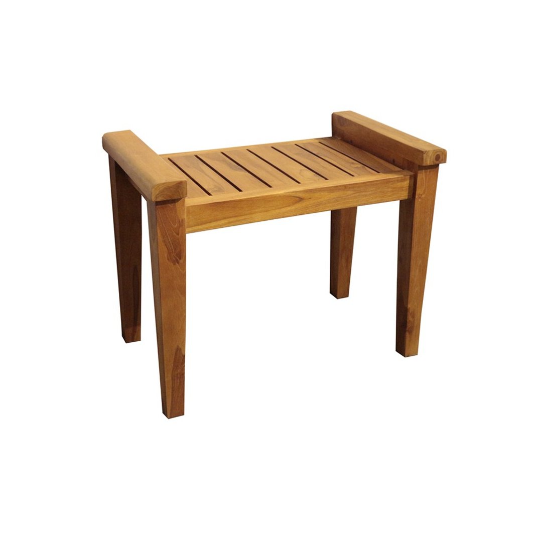 【吉迪市100%全柚木家具】RPCH014 柚木条凳椅 椅凳 板凳 休闲椅 - 椅子/沙发 - 木头 