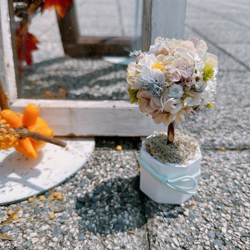 永生绣球花树 干燥花 永生花 扩香生日礼物 定制化礼物 情人节 - 香薰/精油/线香 - 植物．花 