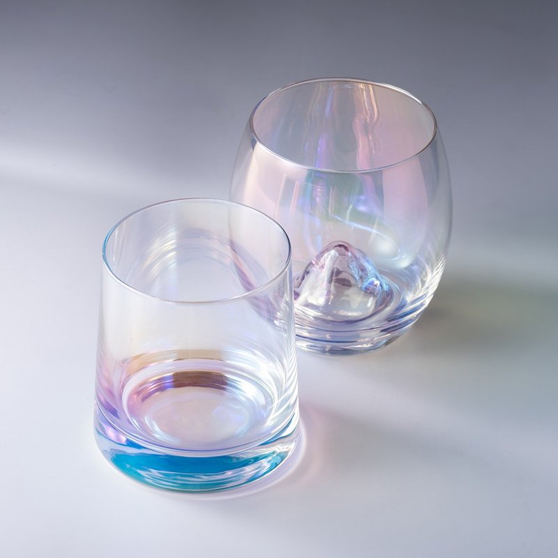 【小瑕疵 福利品】 彩虹 威士忌杯 / 雪山杯 / 送礼 自用  质感 - 酒杯/酒器 - 玻璃 