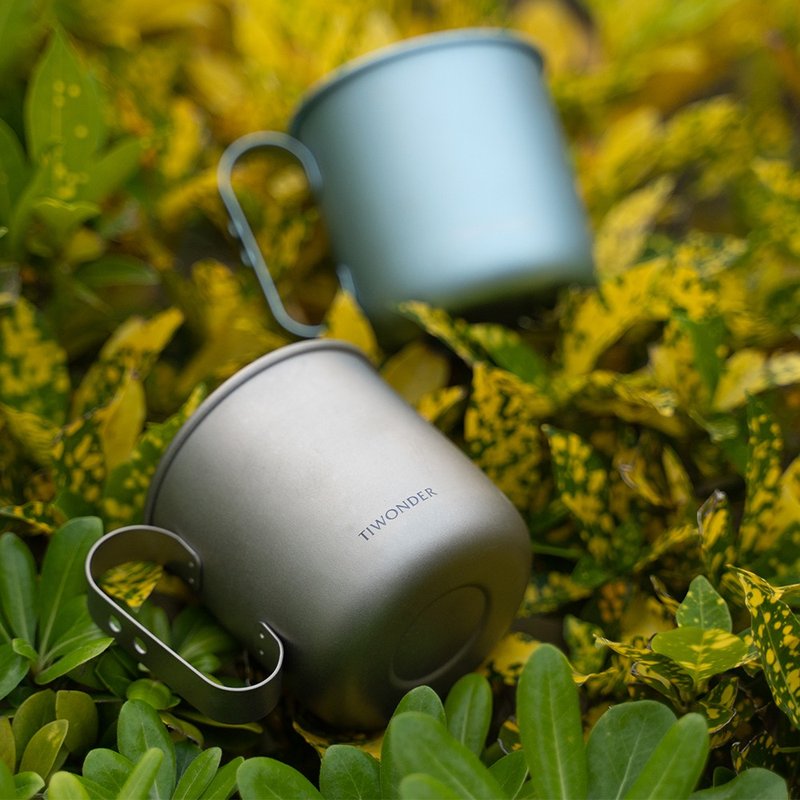 【钛发色】纯钛马克杯 350mL - 双11限量优惠 售完为止 - 其他杯子 - 其他金属 灰色