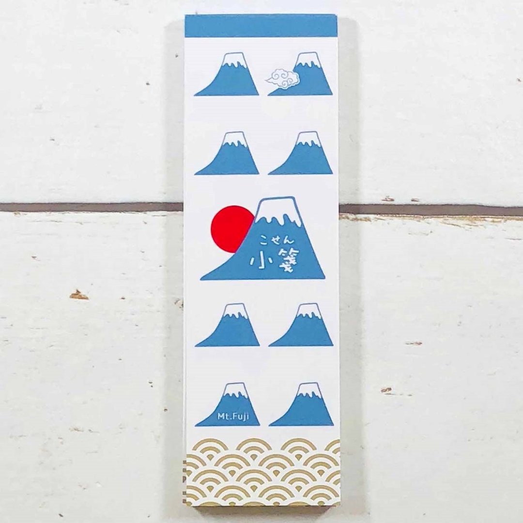 日本富士山 - 便笺 - 便条纸/标签贴 - 纸 
