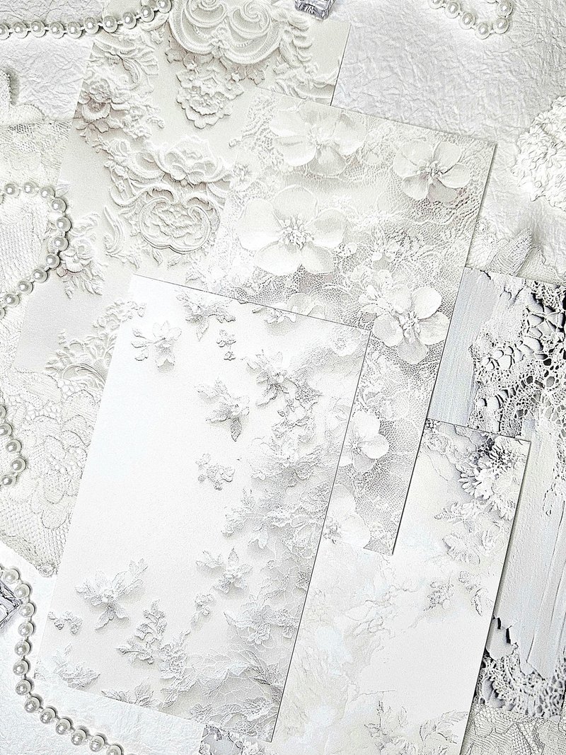 五种配色背景 - 贴纸 - 纸 