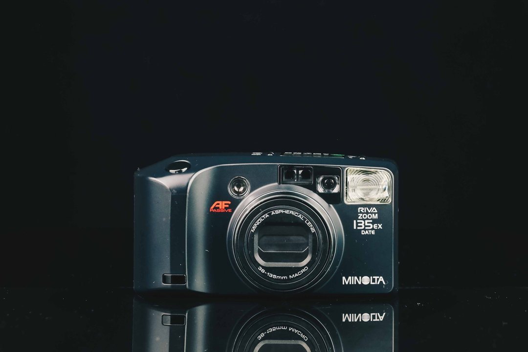 MINOLTA RIVA ZOOM 135 EX DATE #1164 #135底片相机 - 相机 - 其他金属 黑色