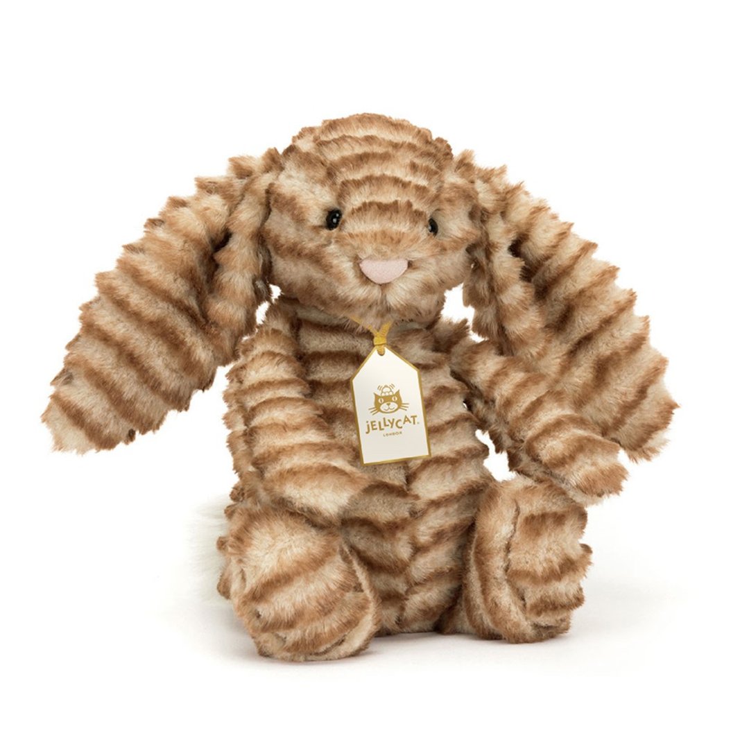 Bashful Luxe Bunny Juniper 奢华致臻安抚兔 琥珀玫瑰 - 玩偶/公仔 - 聚酯纤维 金色