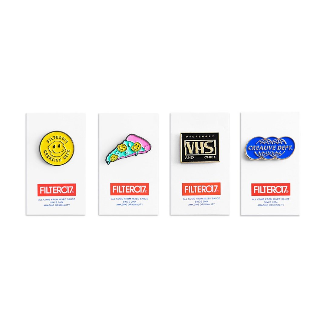 Filter017 Friday Night Series Lapel Pin 周末夜系列胸针 - 胸针 - 其他金属 