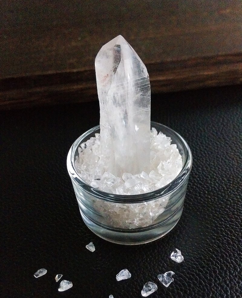 Lemurian Quartz 巴西产地 雷姆利亚水晶 白水晶 天然矿石 原矿 - 摆饰 - 其他材质 