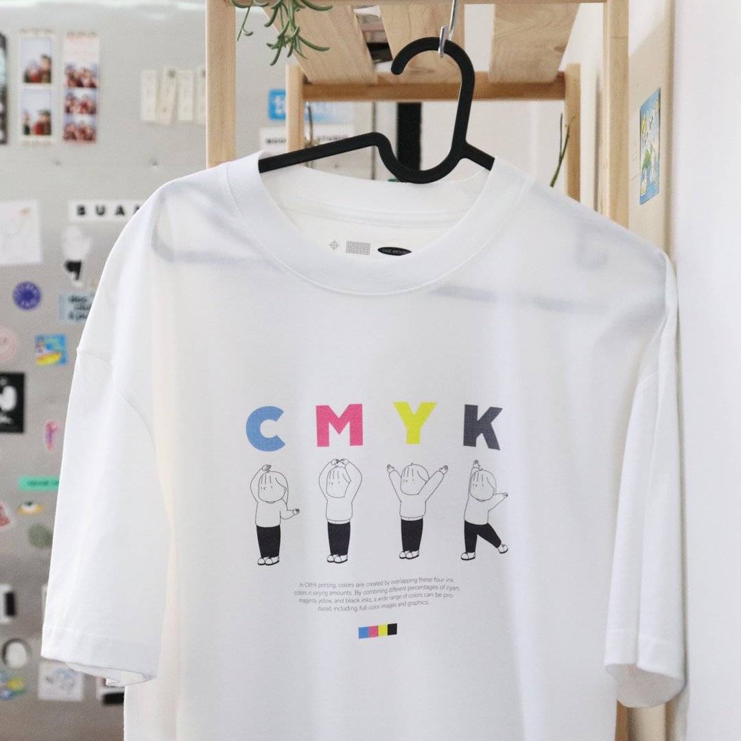 C M Y K T 恤 - 女装 T 恤 - 棉 多色