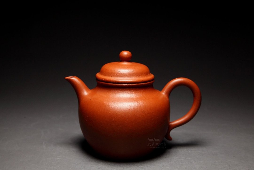 【秋水21】龙山堂 古法纯手工 摹古系列 小煤窑老朱泥150cc - 茶具/茶杯 - 陶 红色