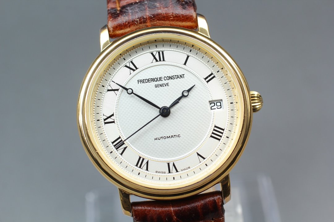 古董 FREDERIQUE CONSTANT 男士自动上链机械表 Frederique Constant FC300/310x35/36 - 女表 - 不锈钢 红色