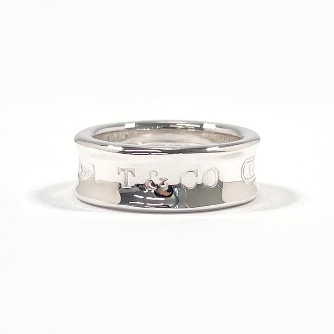 【日本直送 二手美品】10.5号 蒂芙尼 TIFFANY&Co. 1837 系列 戒指 银 925 抛光翻新 珠宝饰品 - 戒指 - 纯银 银色