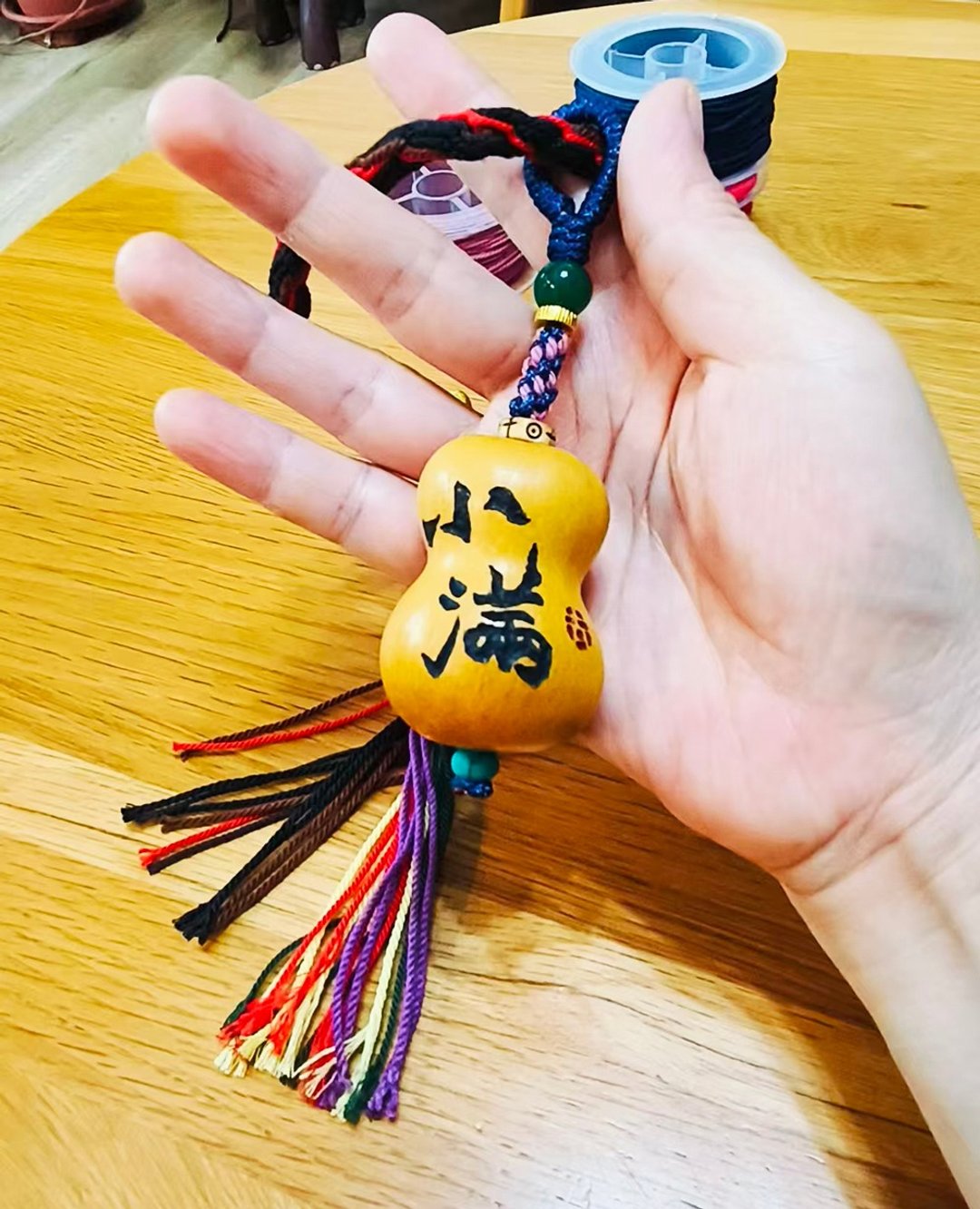 小满繁花葫芦包挂--母亲节个性礼物/寓意好/平安祈福 - 吊饰 - 其他材质 