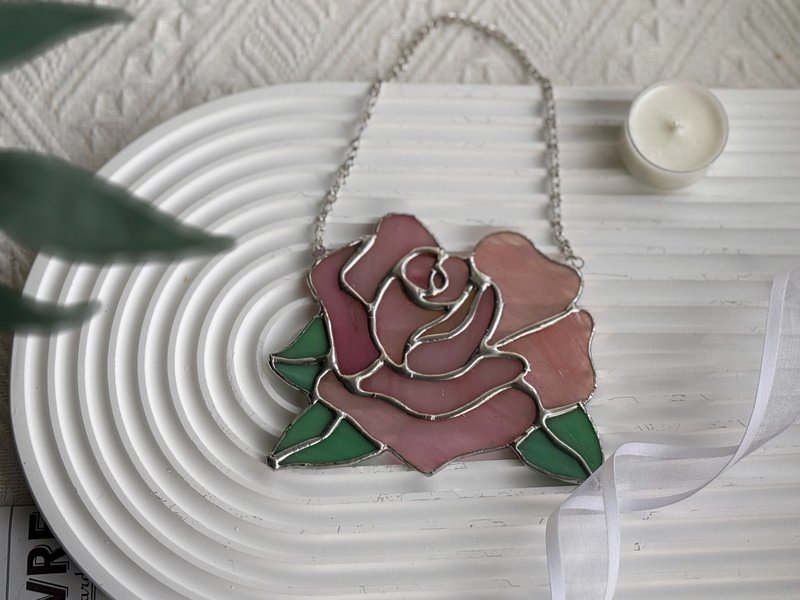 彩色玻璃-镶崁玻璃-挂饰及风铃手作体验课 - 陶艺 - 玻璃 