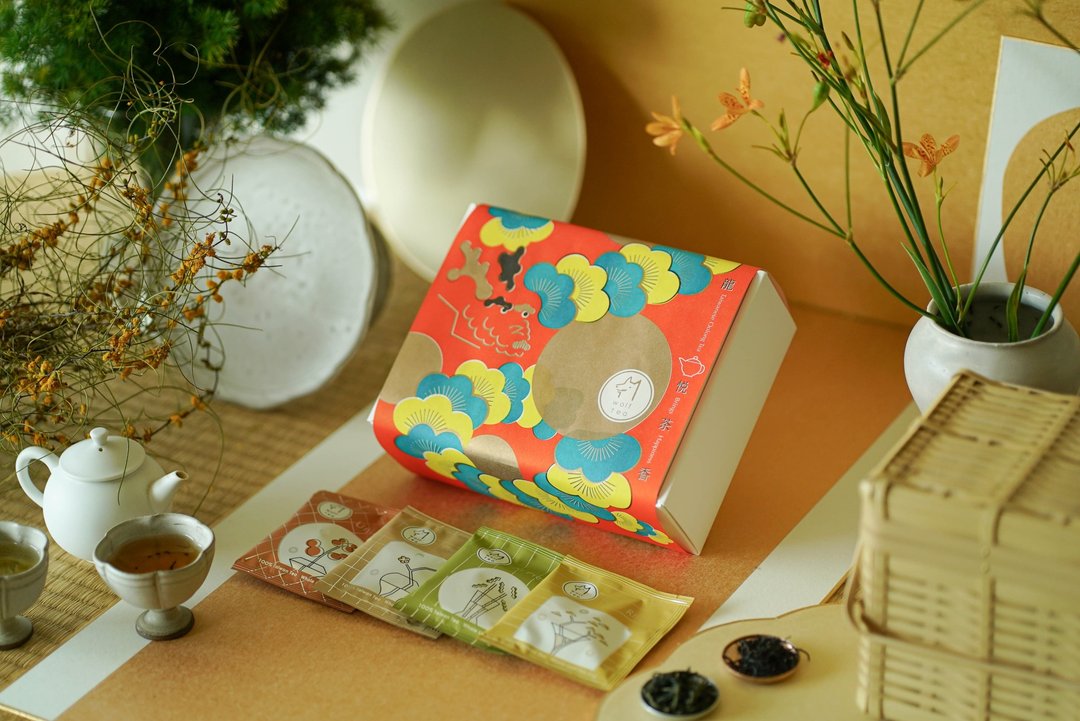 【新年限定优惠】龙悦茶香 | 福帖春联茶礼 (1罐6茶包) - 茶 - 新鲜食材 