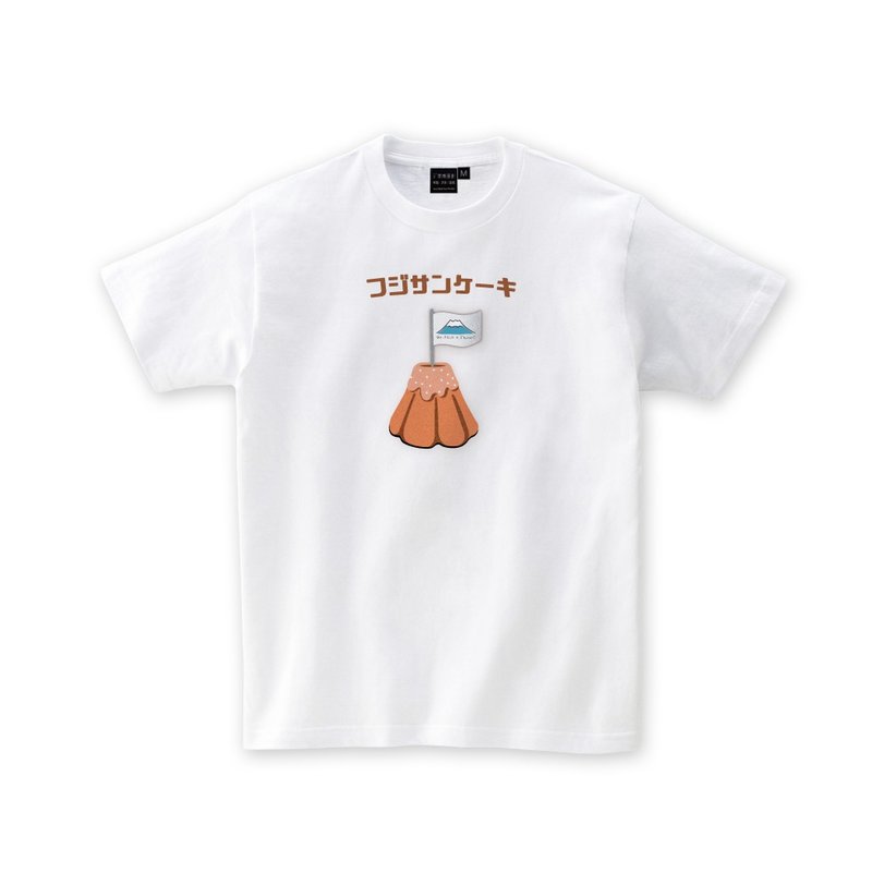 【夏日清凉散册】 kuroi-T X MR.FUJI富士先生 | 棉柔舒适成人短 - 女装 T 恤 - 棉．麻 