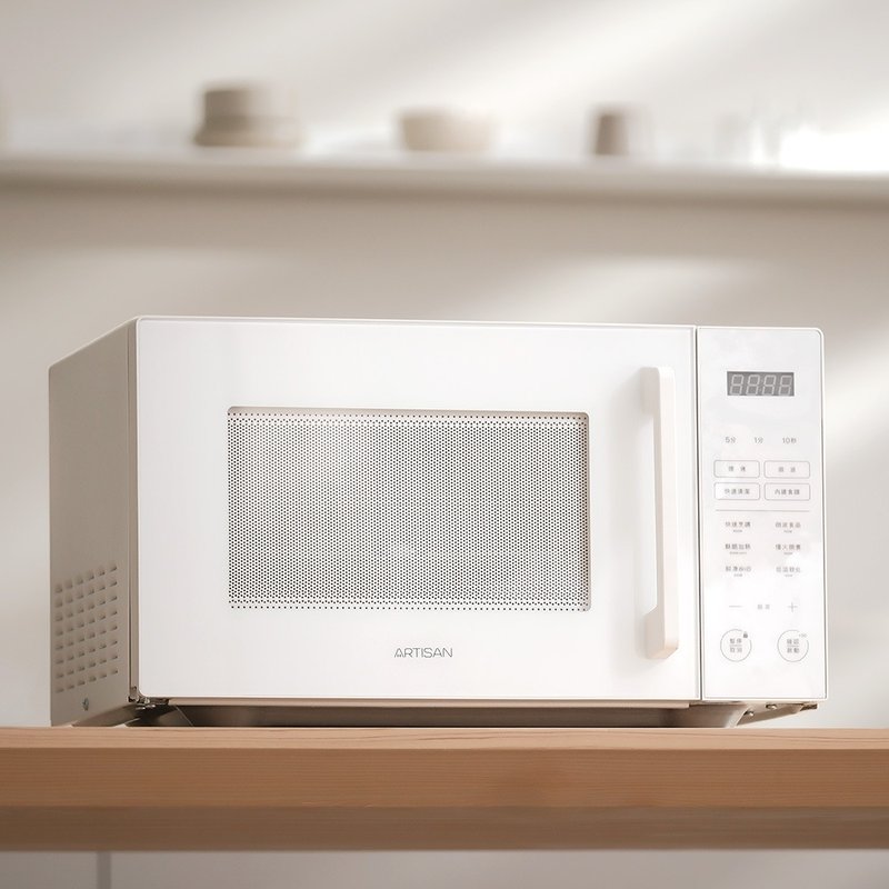 ARTISAN 23L微电脑平台式烧烤微波炉 MW2301赠电子锅 - 厨房家电 - 其他材质 白色