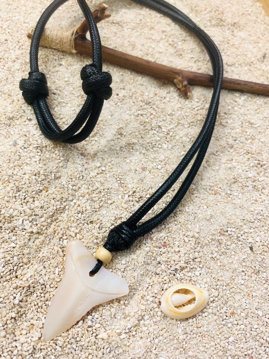 贝壳鲨鱼牙项链│Sea y'all Ocean King鲨鱼牙项链 - 项链 - 其他材质 