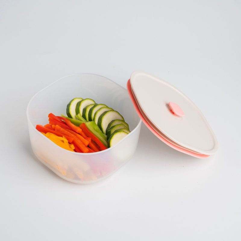 Color日日保鲜盒 1000ml 便当盒 环保餐盒 可微波 台湾制造 - 便当盒/饭盒 - 塑料 