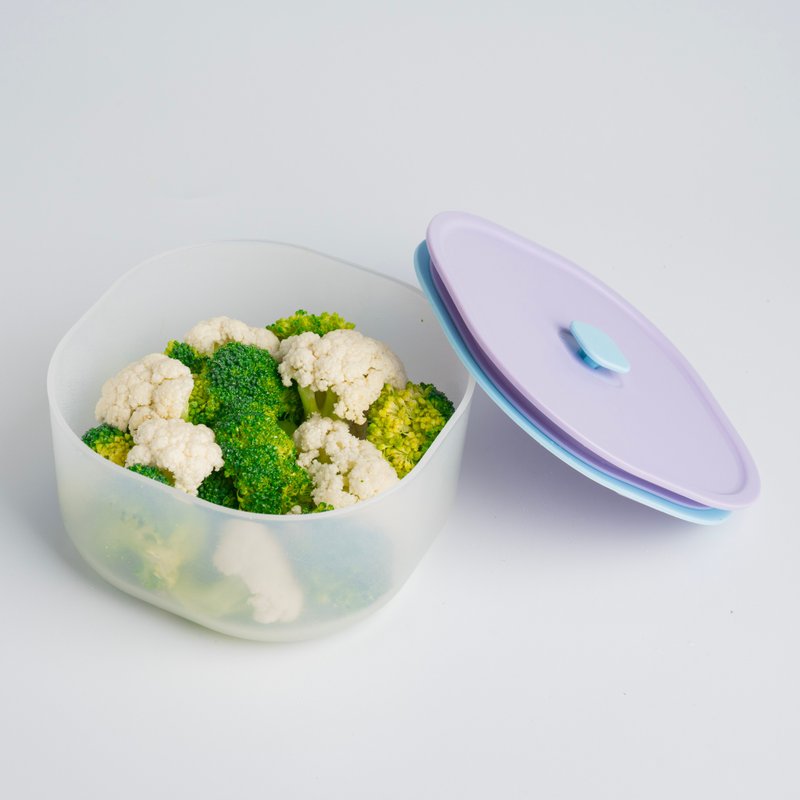 Color日日保鲜盒 1000ml 便当盒 环保餐盒 可微波 台湾制造 - 便当盒/饭盒 - 塑料 