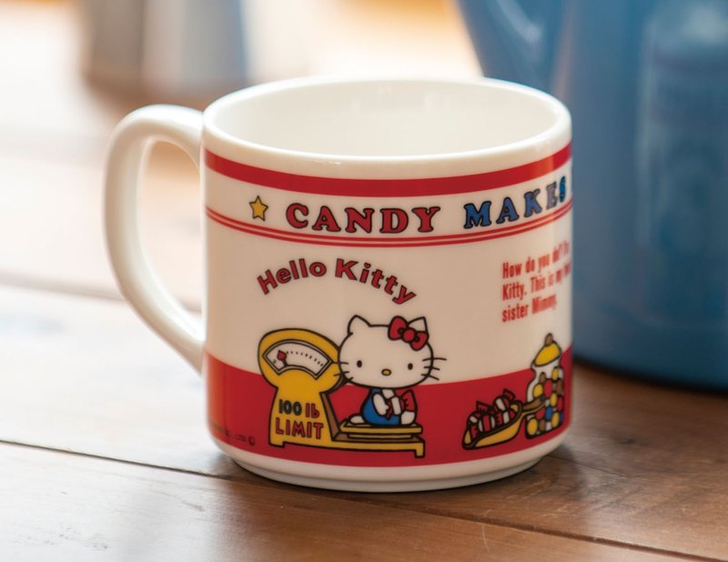 Hello Kitty 复古经典款收藏志 第五期 马克杯 - 咖啡杯/马克杯 - 陶 白色