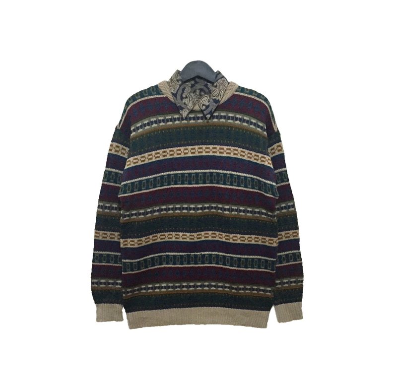 古着毛衣_/ 英伦品格 /男女皆可 - 男装针织衫/毛衣 - 其他材质 多色