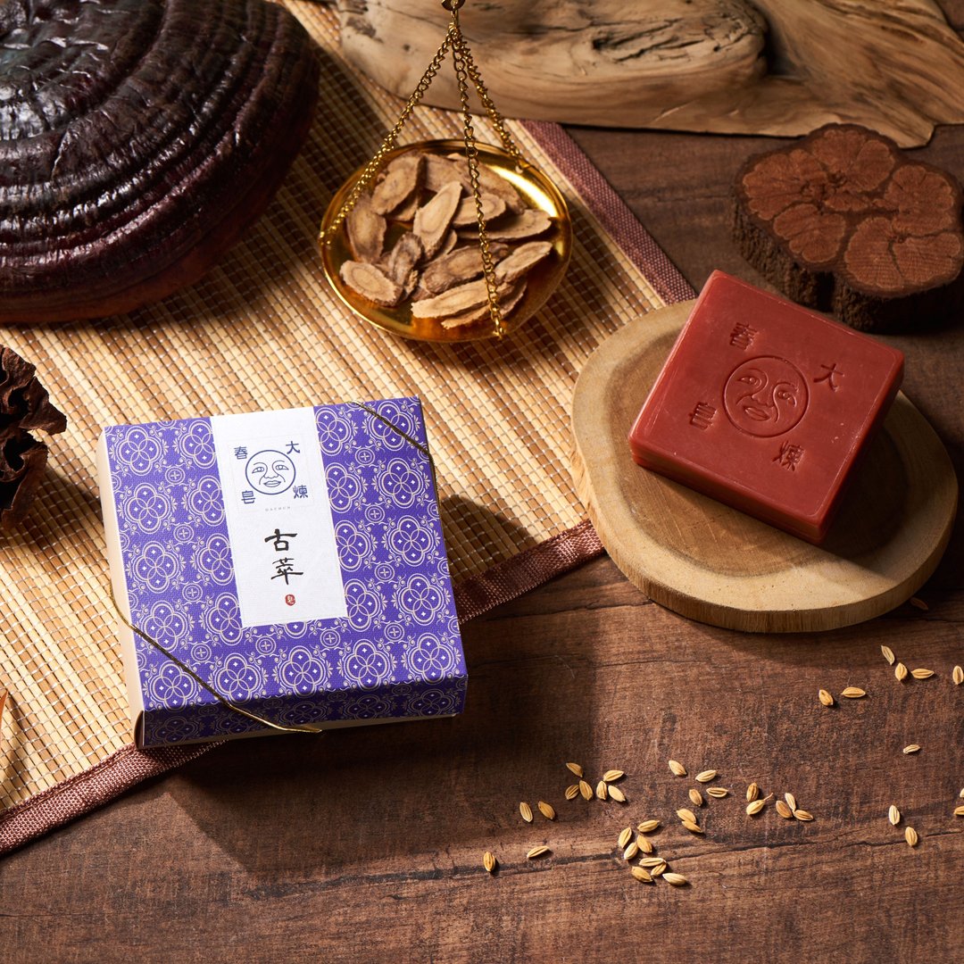 稻埕时光经典古萃皂 . 焕活细致美肌【大春炼皂 DACHUN】120g - 肥皂/手工皂 - 纸 