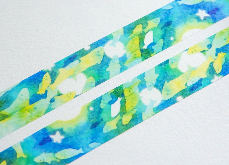 OURS 5th纸胶带 Ocean Express by Koopa 库巴 - 纸胶带 - 纸 绿色