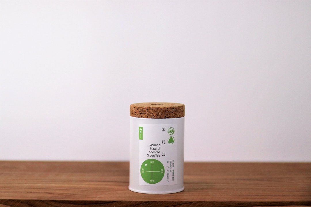 茉莉窨-立体茶包 *茉莉香绿茶 Jasmine Tea/香片【夏季冷泡推荐】 - 茶 - 新鲜食材 白色