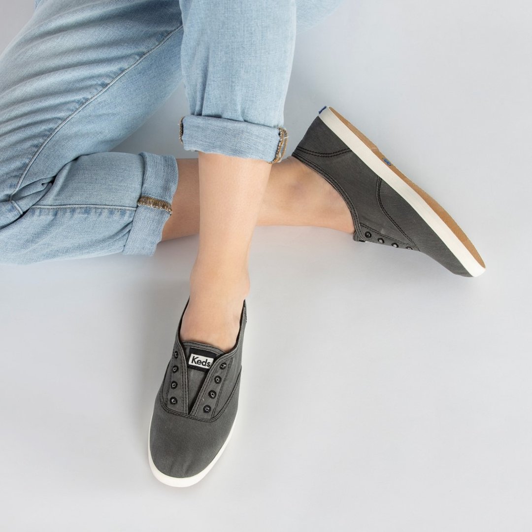 KEDS CHILLAX 经典帆布休闲鞋9191W130033 - 女款休闲鞋 - 其他材质 