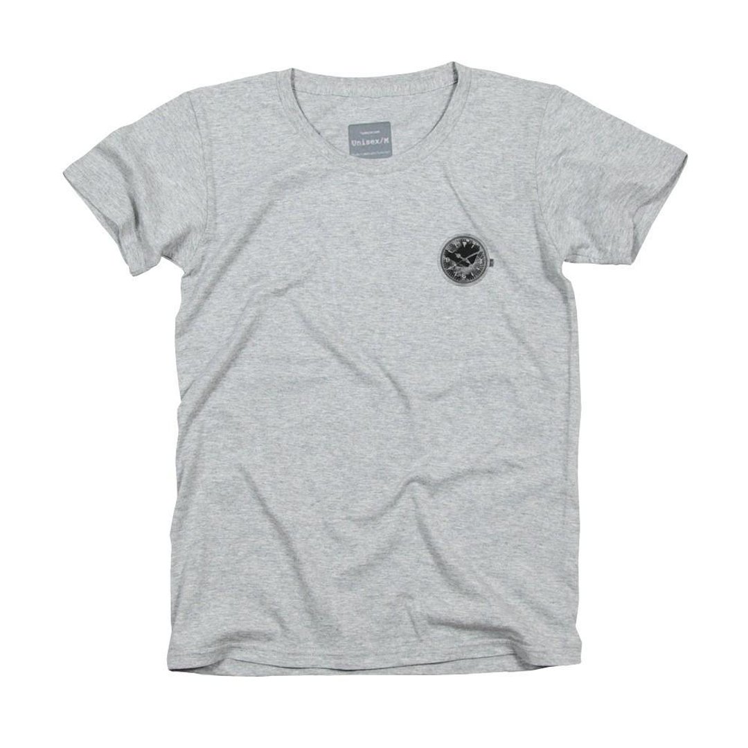 Broken Watch Design T-shirt Unisex XS ~ XL size Tcollector - 女装 T 恤 - 棉 灰色