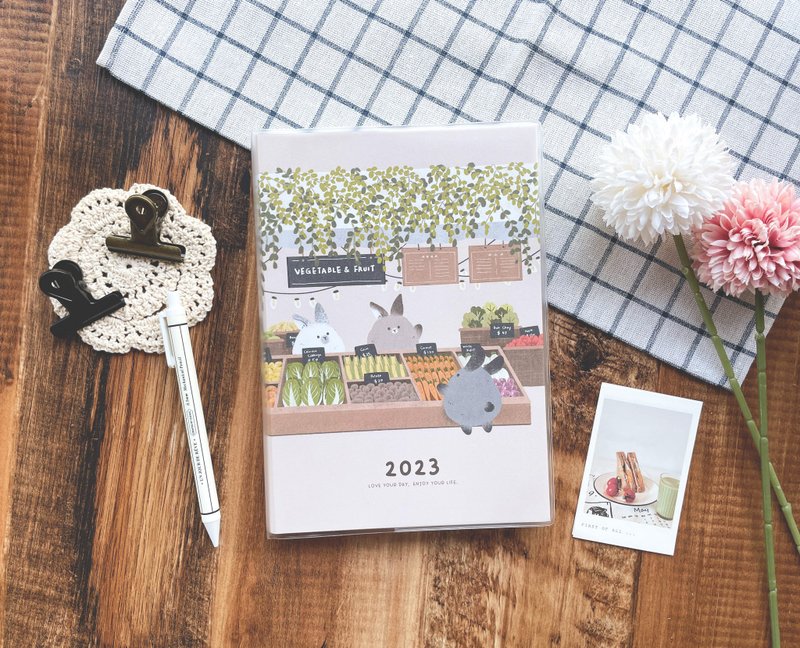 迪梦奇 2023 发现新农历 蔬果摊 - 笔记本/手帐 - 纸 多色