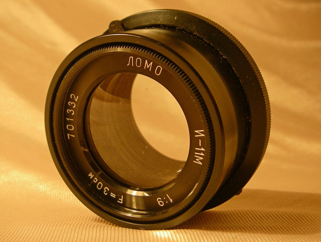 INDUSTAR-11M 300mm f9 LOMO 镜头适用于大画幅 FKD 俄罗斯苏联 T - 相机 - 玻璃 黑色