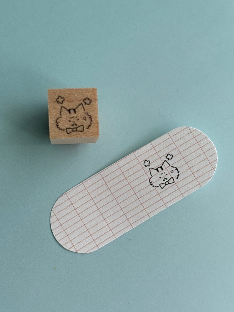 今天的心情，ふねこぷん 1212 - 印章/印台 - 橡胶 