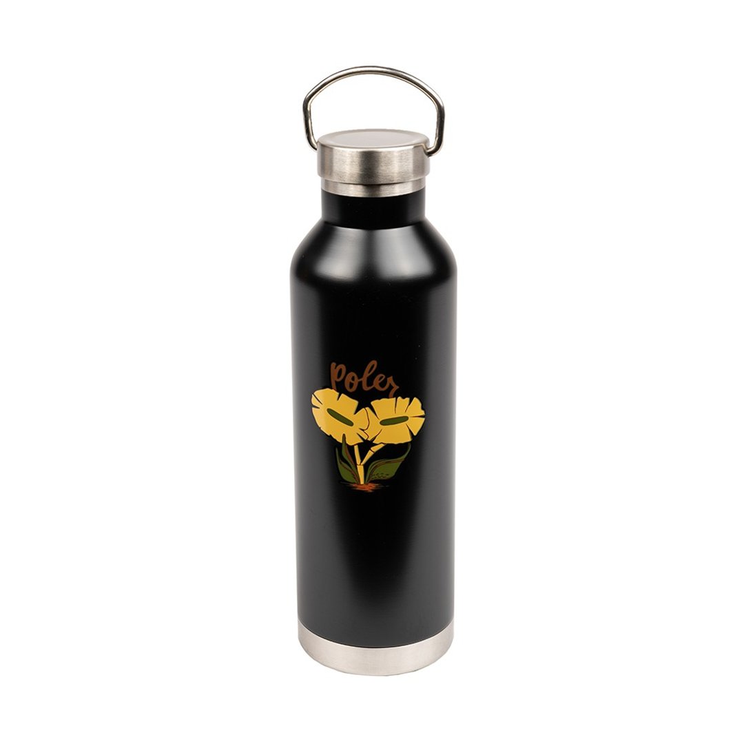POLER INSULATED WATER BOTTLE 不锈钢保温保冰水瓶 黑色 - 其他杯子 - 聚酯纤维 黑色