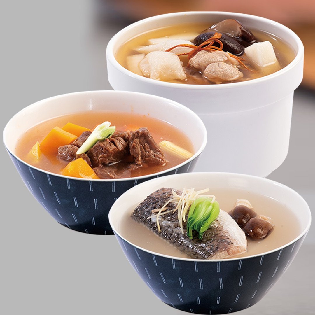 【包邮组】即食炖汤【照料理】妈煮汤-滋补身汤品6入组 - 熟食小吃 - 其他材质 白色