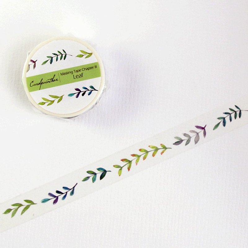 拾叶Leaf / 凯若插画纸胶带2016 - 纸胶带 - 纸 