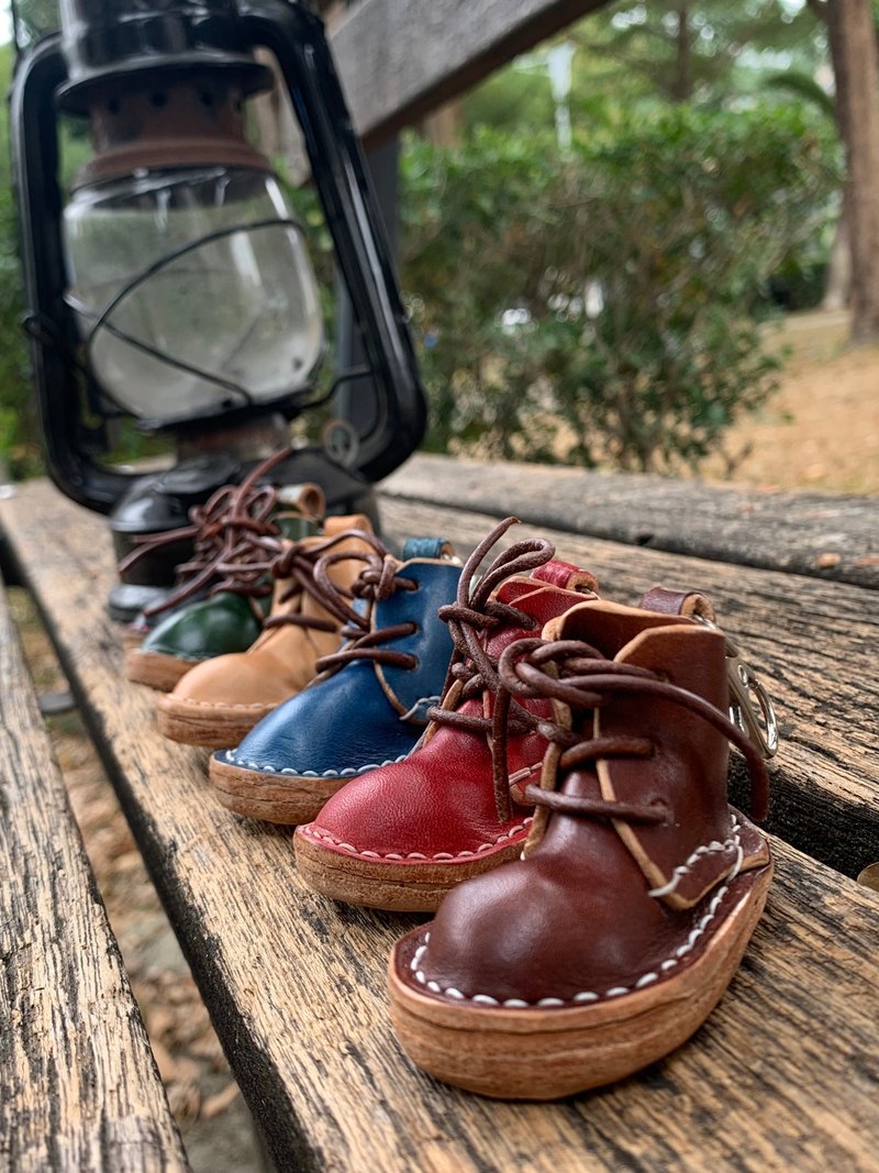 手工小皮靴 - 吊饰 - 真皮 