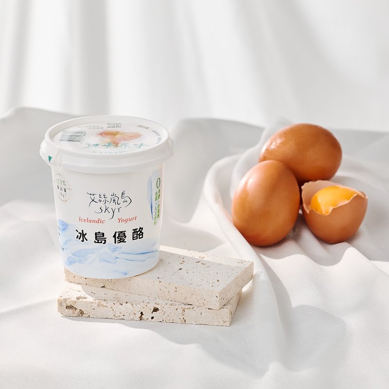 独享杯170g 鸡蛋原味Skyr │ 蛋奶素 - 酸奶/优酪乳 - 其他材质 