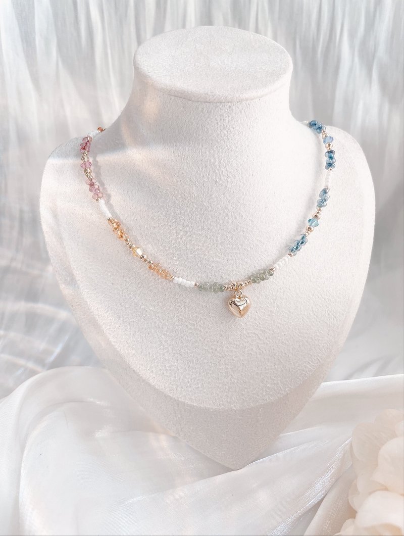 PRISM RAINBOW CHOKER - 项链 - 水晶 