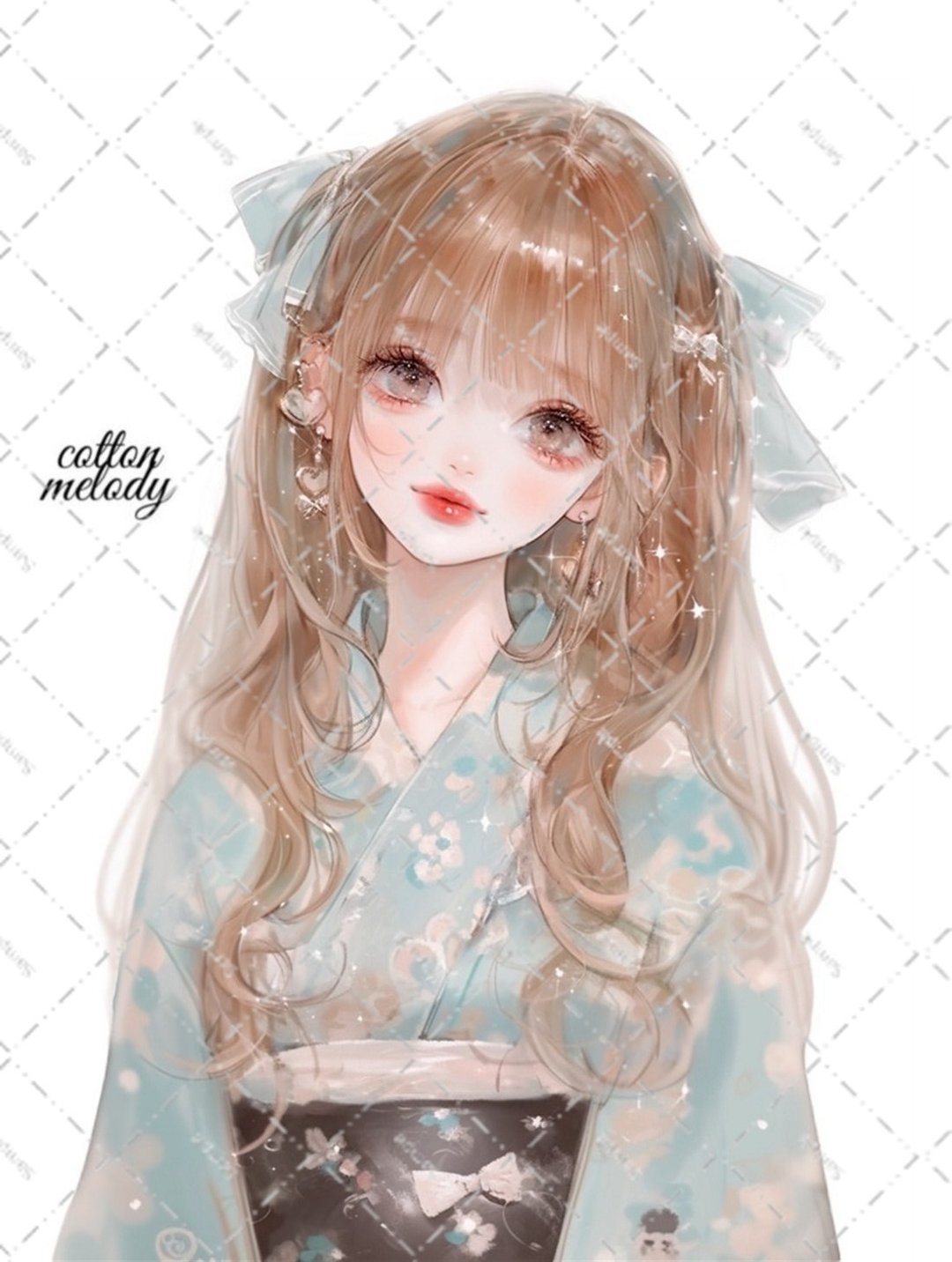 原创贴纸 No.5807 人物贴纸 原创贴纸 人物贴纸 女孩贴纸 原创人物贴纸 - 贴纸 - 纸 