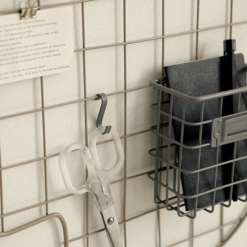 Dailylike S挂钩组3cm(2入)-01灰,E2D48026 - 衣架/挂勾 - 其他金属 黑色