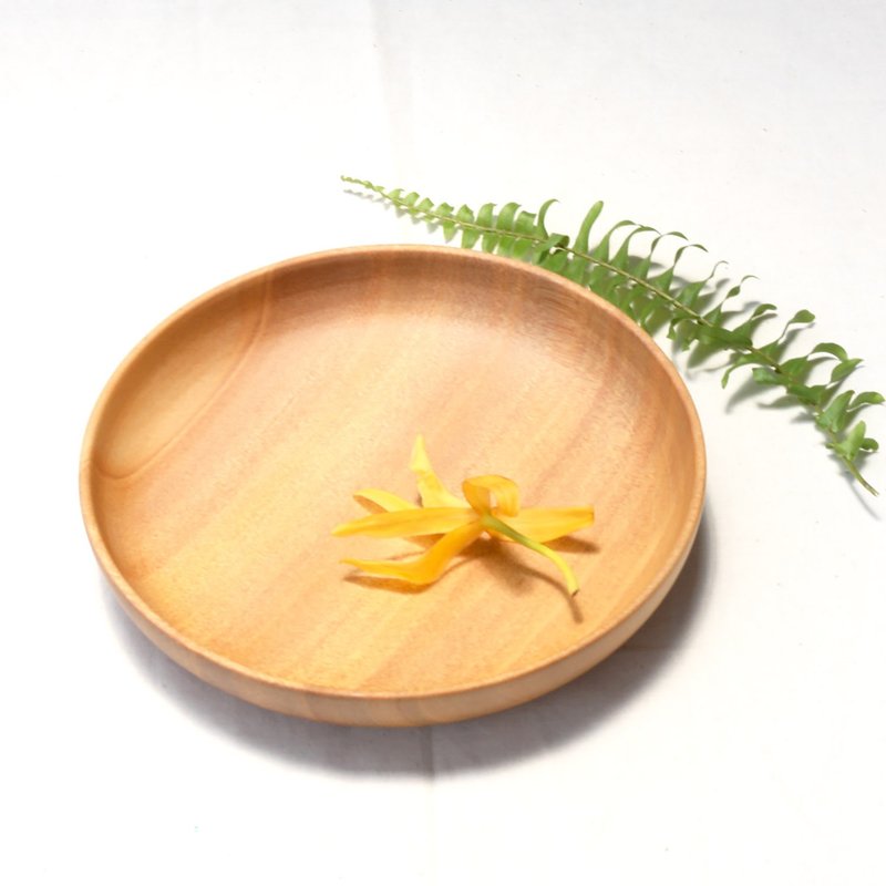 森食圆木盘-18cm  深皿好盛装 - 盘子/餐盘/盘架 - 木头 