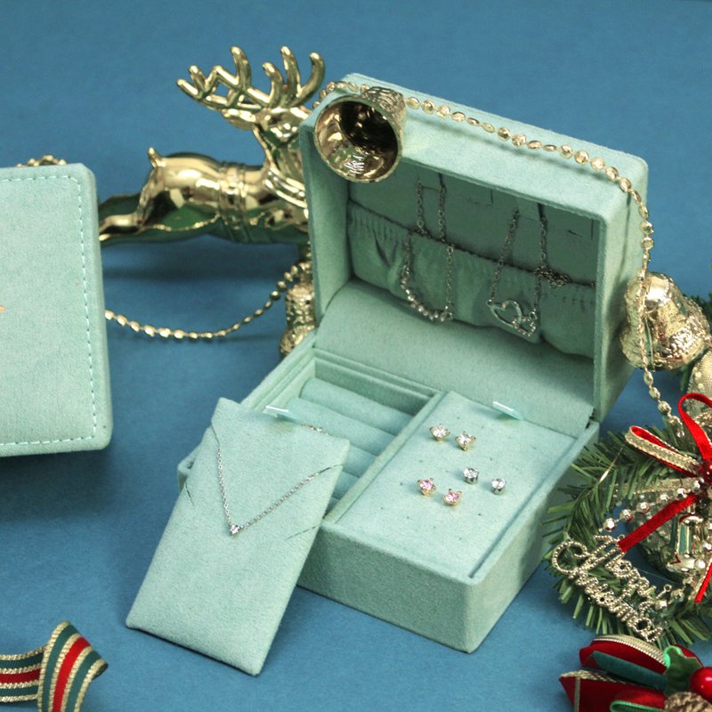 Tresor 珠宝盒/饰品收纳盒/珠宝收藏盒/情人节礼物 - 收纳用品 - 其他材质 绿色