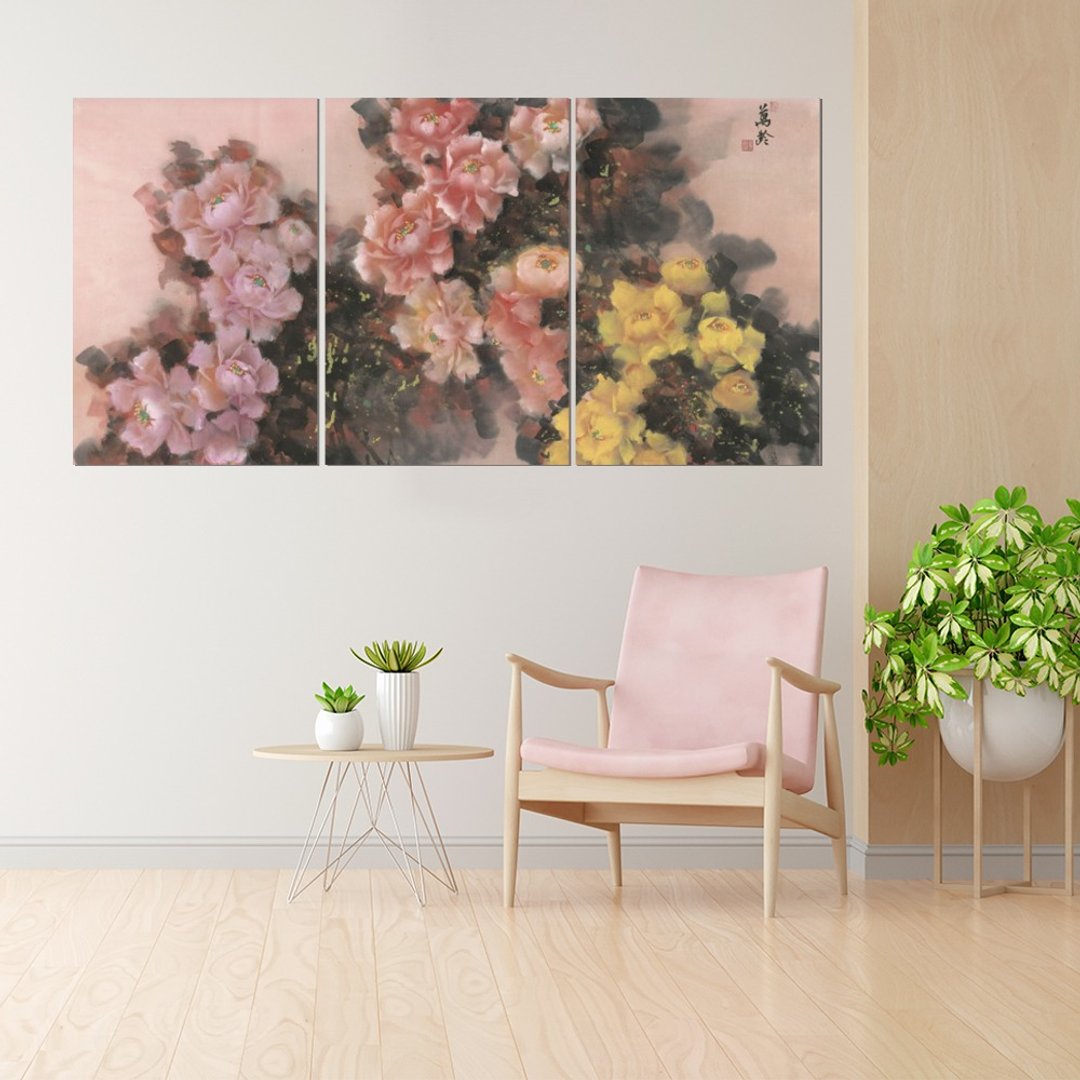 国色天香–邢万龄艺术微喷数位版画 - 海报/装饰画/版画 - 其他材质 红色