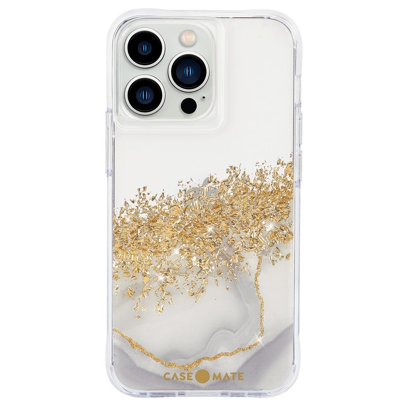 iPhone 14系列 Karat Marble 鎏金石纹环保抗菌防摔保护壳 - 数码小物 - 其他材质 