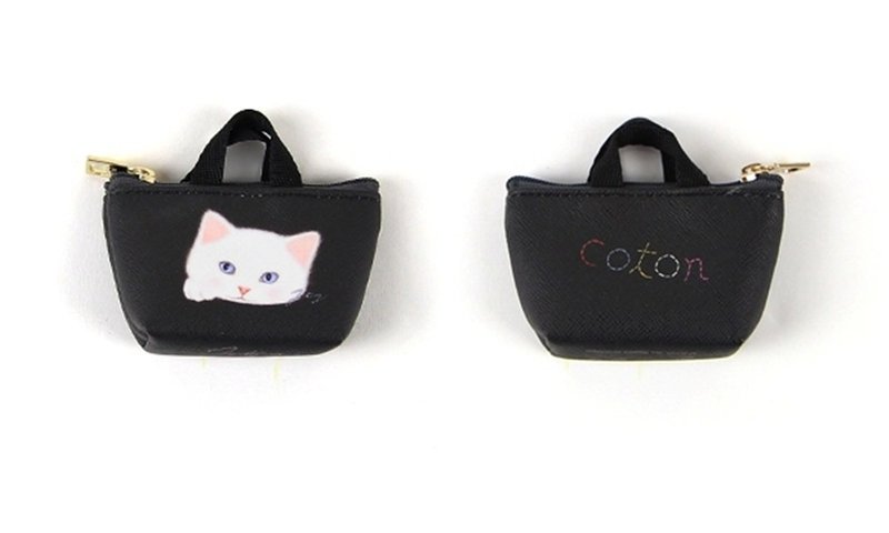 Jetoy , 甜蜜猫 手心  零钱包_Coton  J1609310 - 零钱包 - 其他材质 紫色